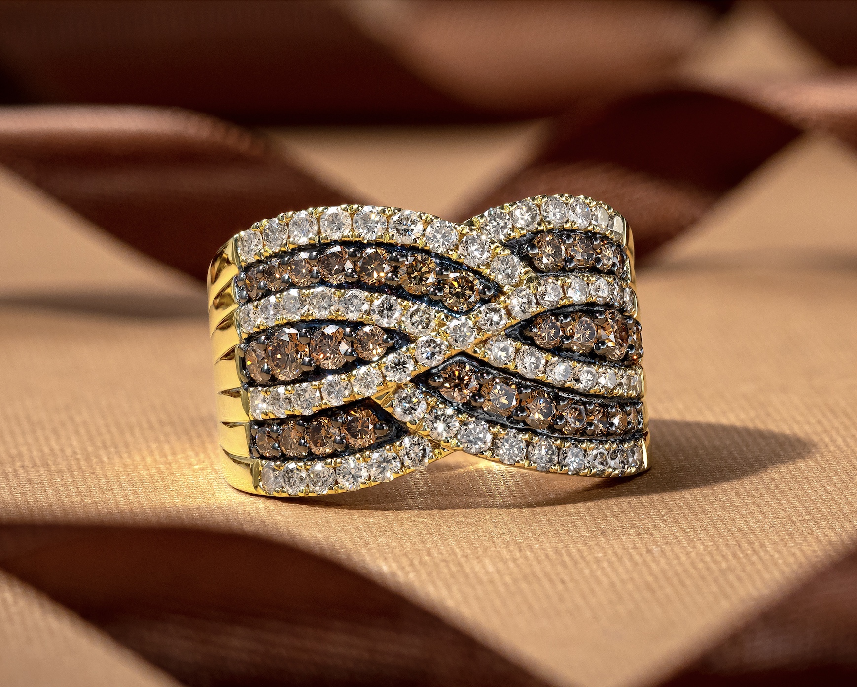 Indulge in the Le Vian Wrapped in Chocolate Collection at Jared