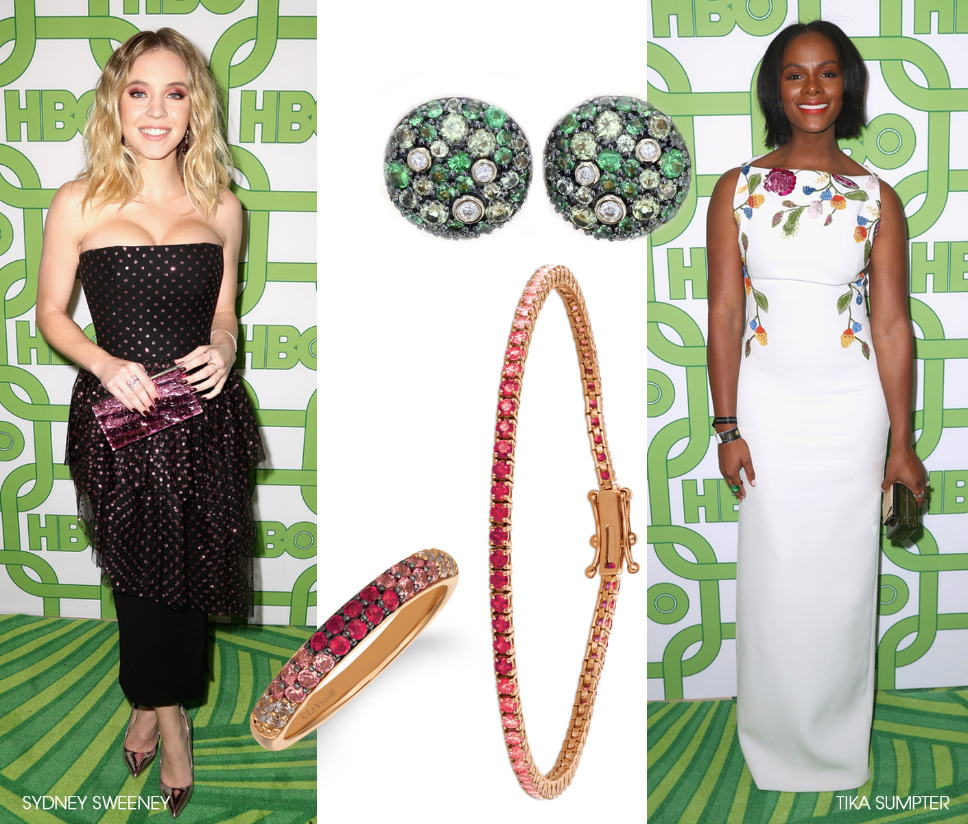 Le Vian Jewelry at the 76th Annual Golden Globes Awards and After Parties