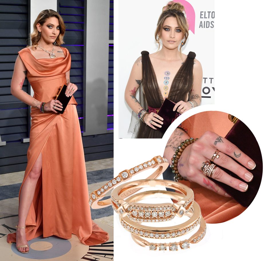 Paris Jackson Wearing Le Vian Rings to Oscar Events