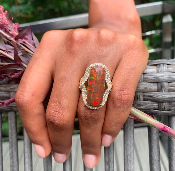 How Much to Size my Opal Ring? - Calla Gold Jewelry