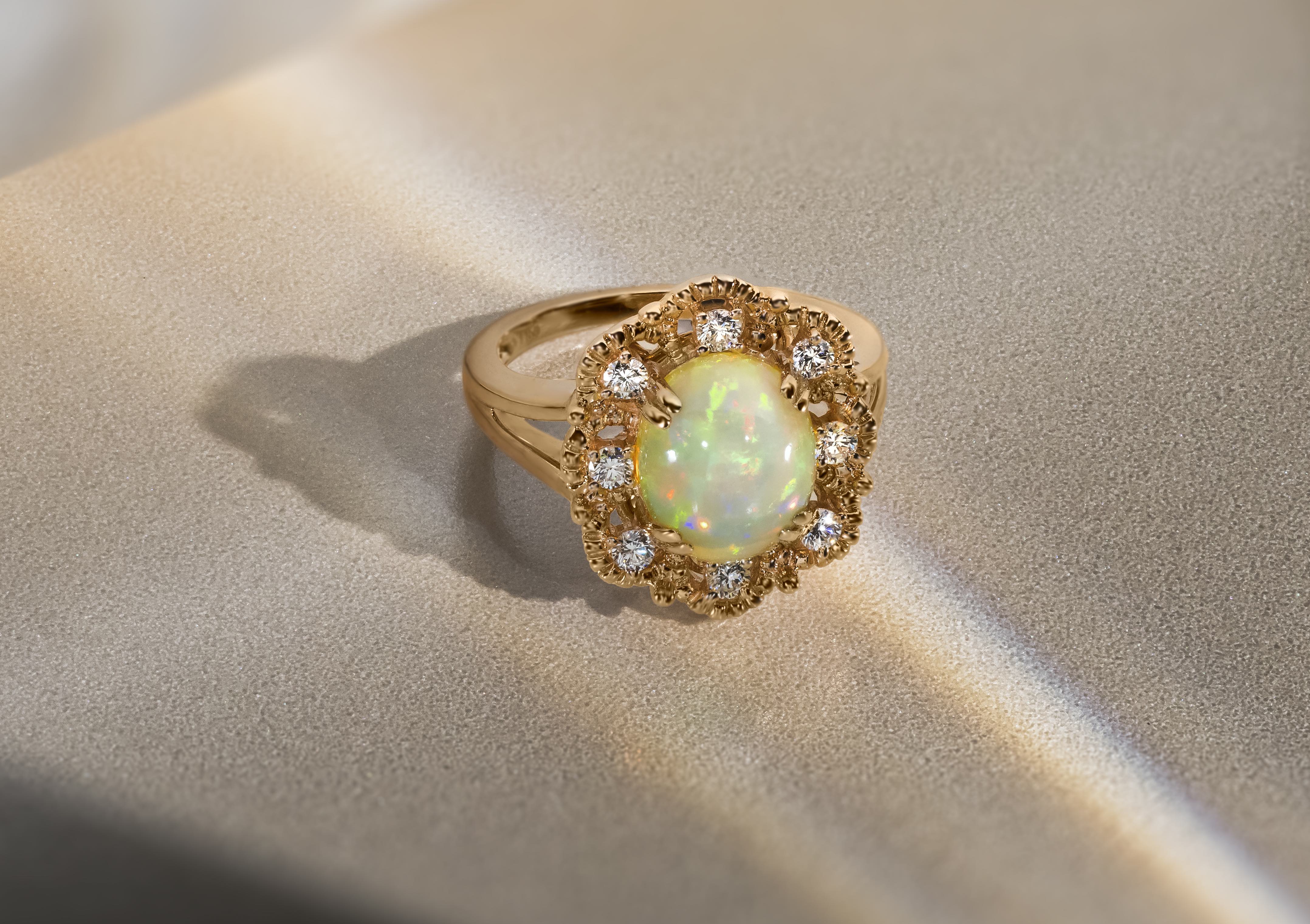 The History and Lore of the Opal